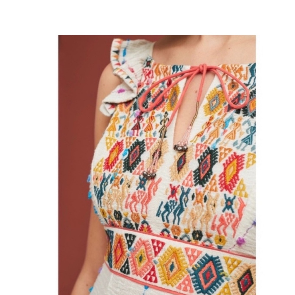 Anthropologie Maeve llama Dress NWT - Picture 6 of 11